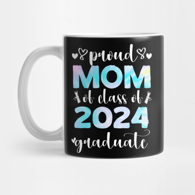 Proud Mom Class Of 2024 Senior Graduate 2024 Senior 24 by SecuraArt